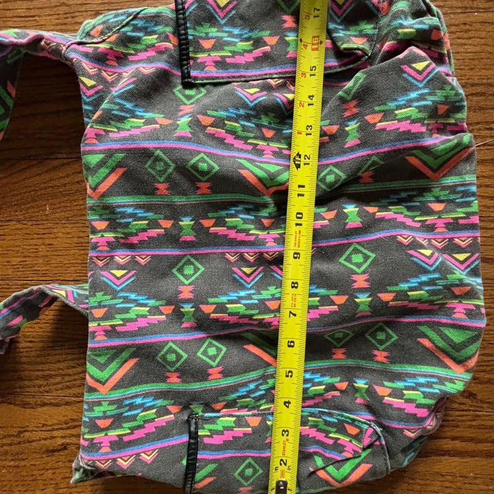 Mossimo Supply Co. Multicolor Geometric Shoulder Bag